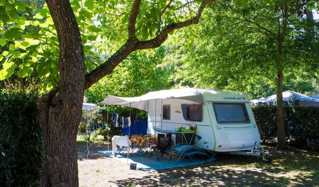 Camping Landes Azur emplacement