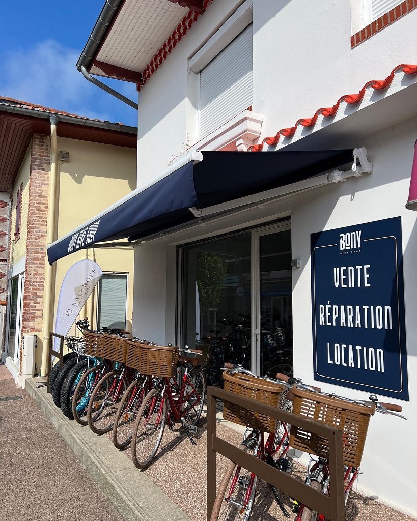 Devanture Bony Bike Shop – Soustons (1)