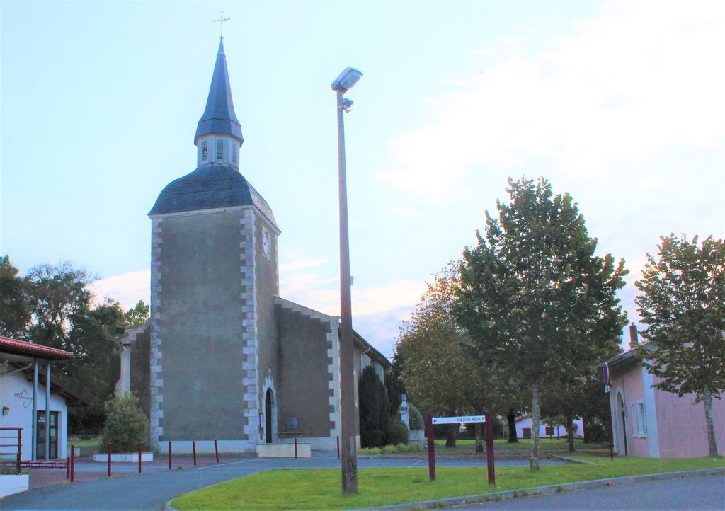 Eglise saint clement Messanges Landes