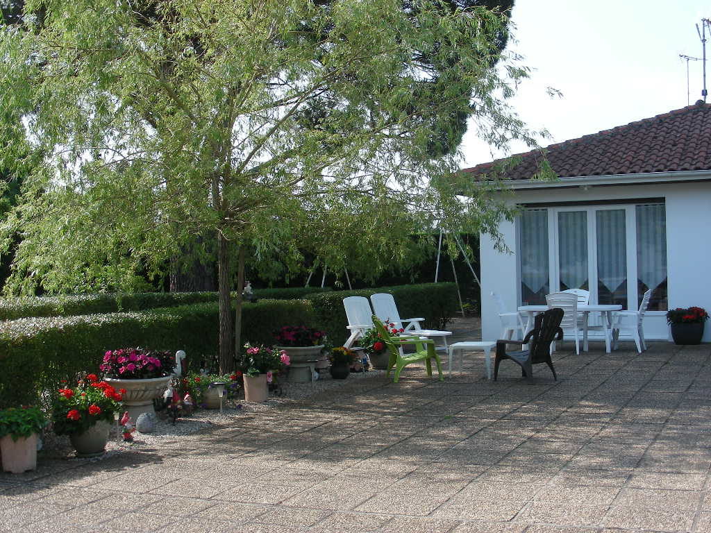 Location maison soustons Landes roth Salon de jardin exterieur