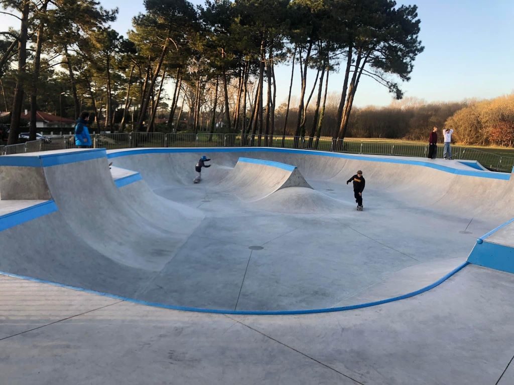 Skate Park- Vieux Boucau-Landes Atlantique Sud