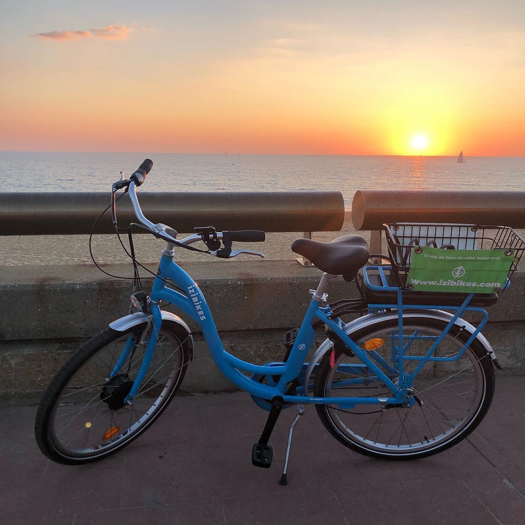 vélo sunset